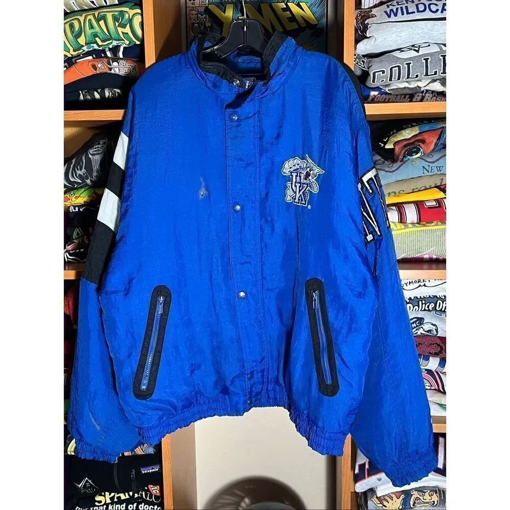 Vintage 90s Starter Kentucky Wildcats Puffer Jacket